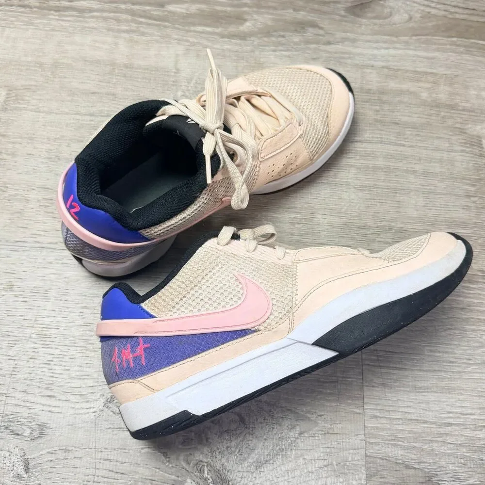 Nike Ja 1 Guava Ice Mens Size 8 Medium Soft Pink White Black DR8785 802